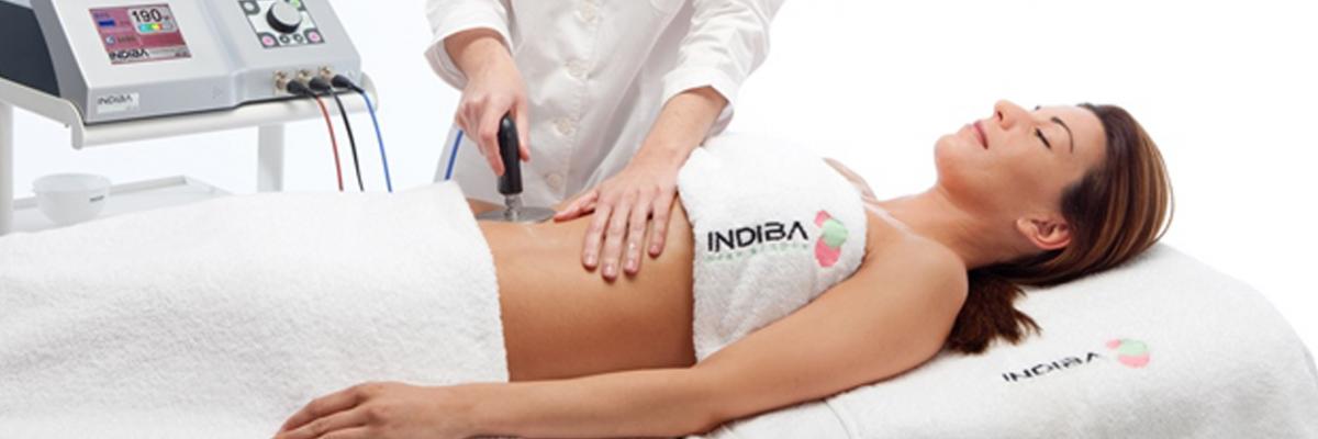 indiba abdomen fisioclinics bilbao